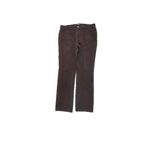 Chaps Straight Leg Women's size 8 Dark Brown Denim Jeans